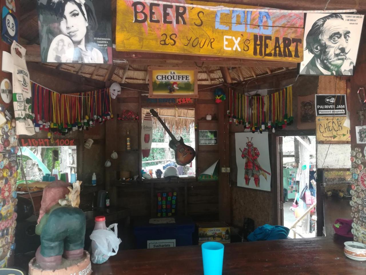 Pai River Jam Hostel & Campground Eksteriør billede